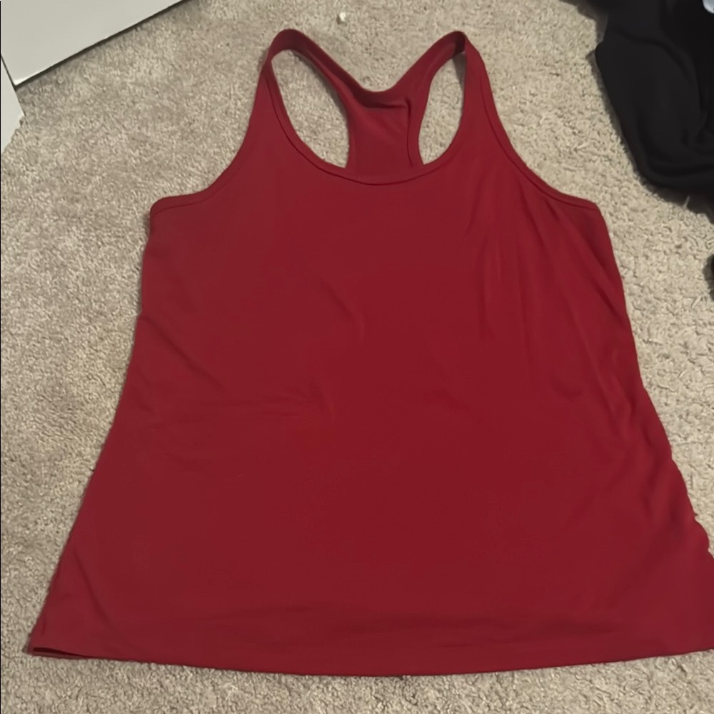 Women's Red Racerback Tank Top